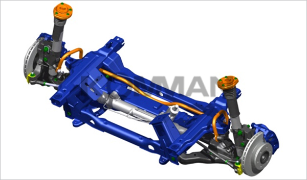 前悬架系统-麦弗逊独立悬架