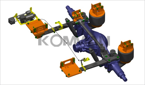 后悬架系统-福田图雅诺后空气悬架