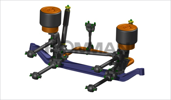 前悬架系统-五连杆结构